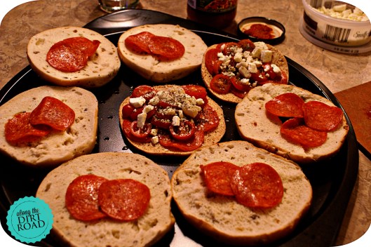 Don't forget to plug the hole with slices of pepperoni!