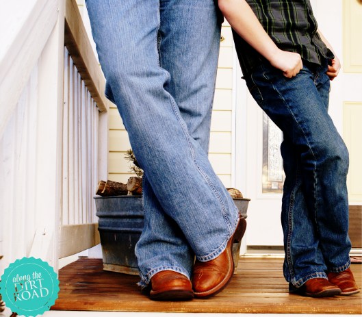 Some of the precious things that you find along our dirt road.  :)